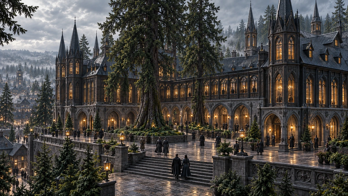 Veyrhal, Vaelith’s residence in Hrafn