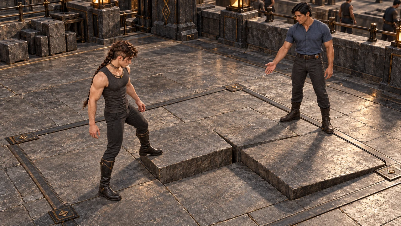 A change in the ground asks Saevren to reconsider where his next step belongs.