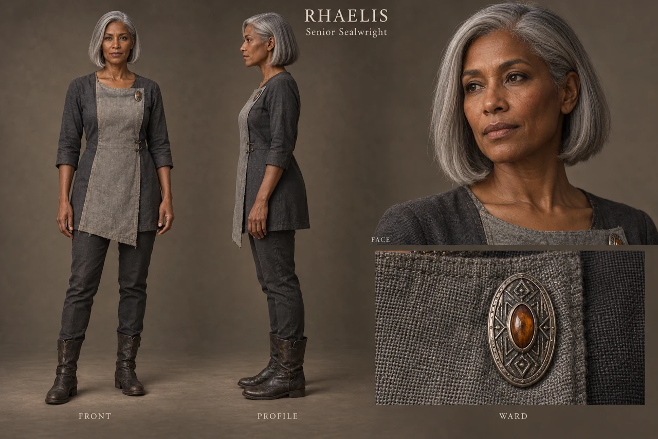 A senior sealwright whose teaching connects protective craft with careful inspection.
