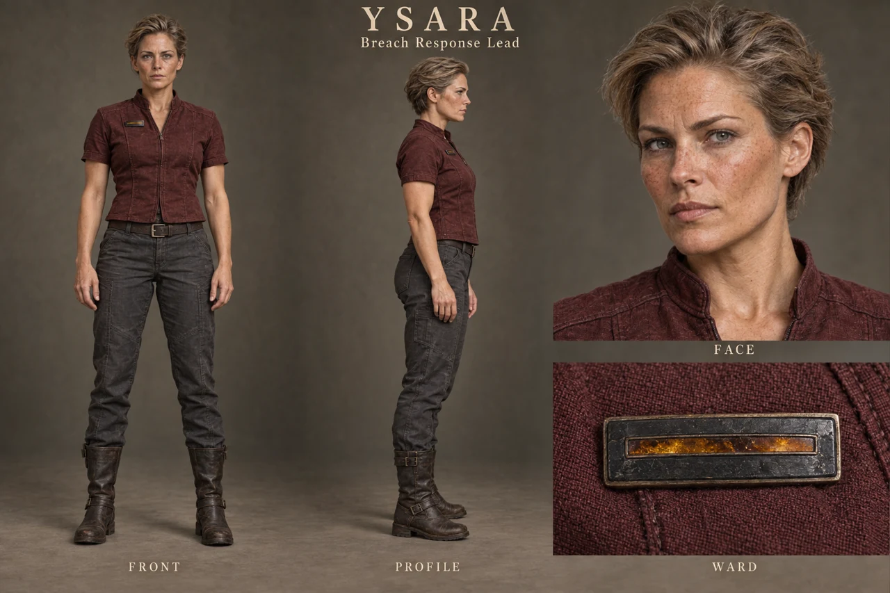 Responsible for breach response, Ysara teaches coordination through controlled exercises.