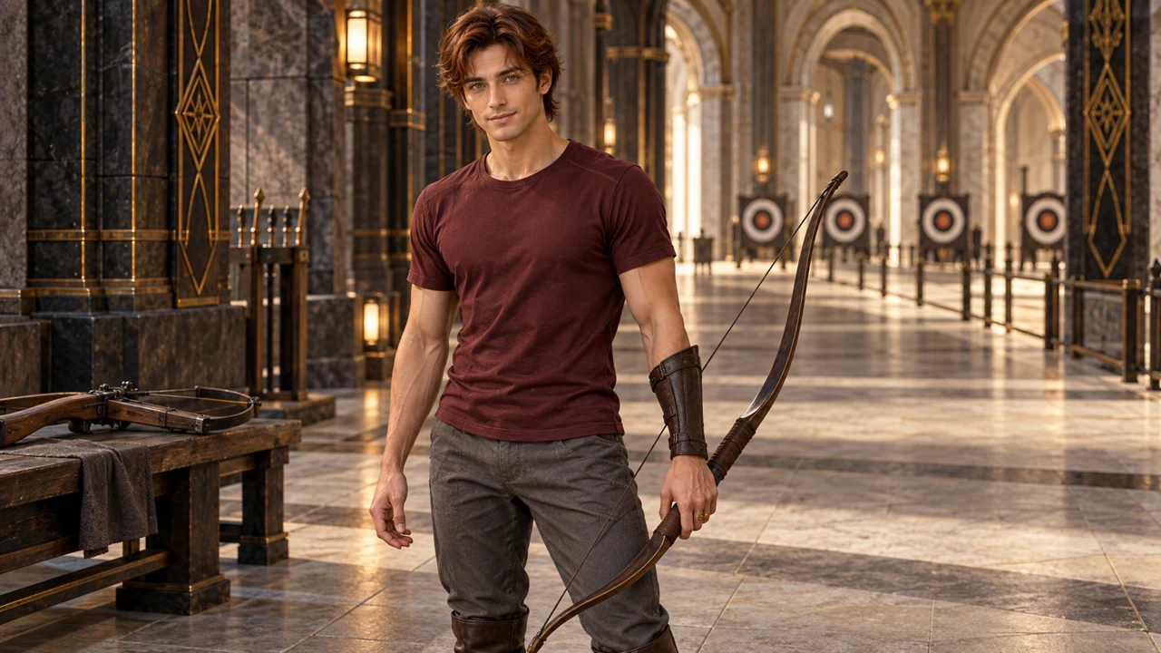 A young instructor of the Longshot Galleries, agile and precise in his work with bows and crossbows.