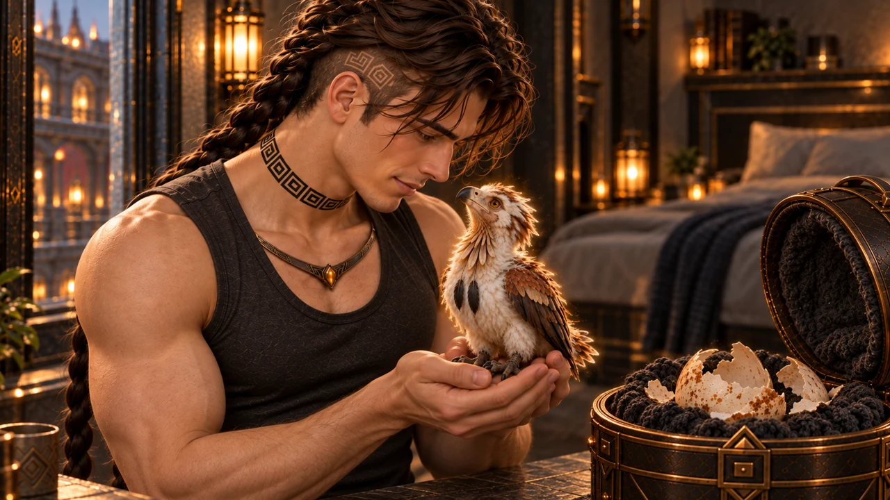 Held for the first time in his hands, the hatchling is small enough to shelter between his palms.