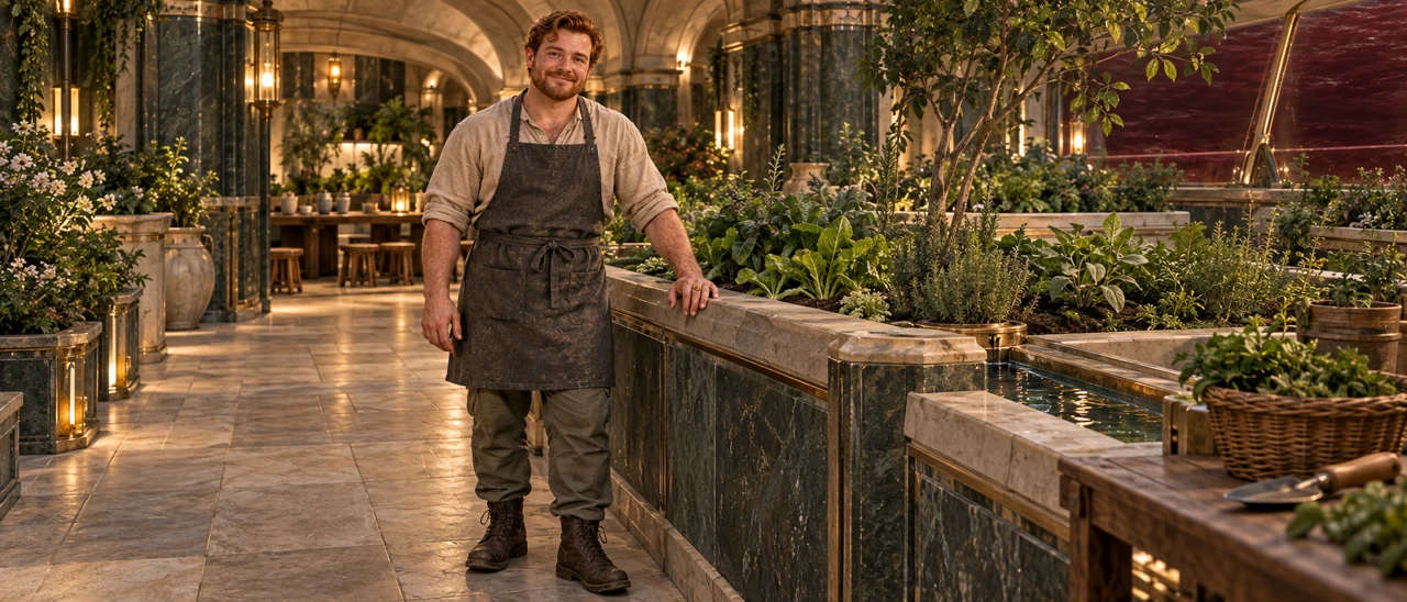 Marel works among the cultivated rooms and homes, a practical and hospitable guide to the region’s everyday life.