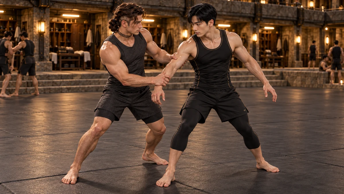 Working with Han, a smaller turn and a change of support make the movement more controlled.