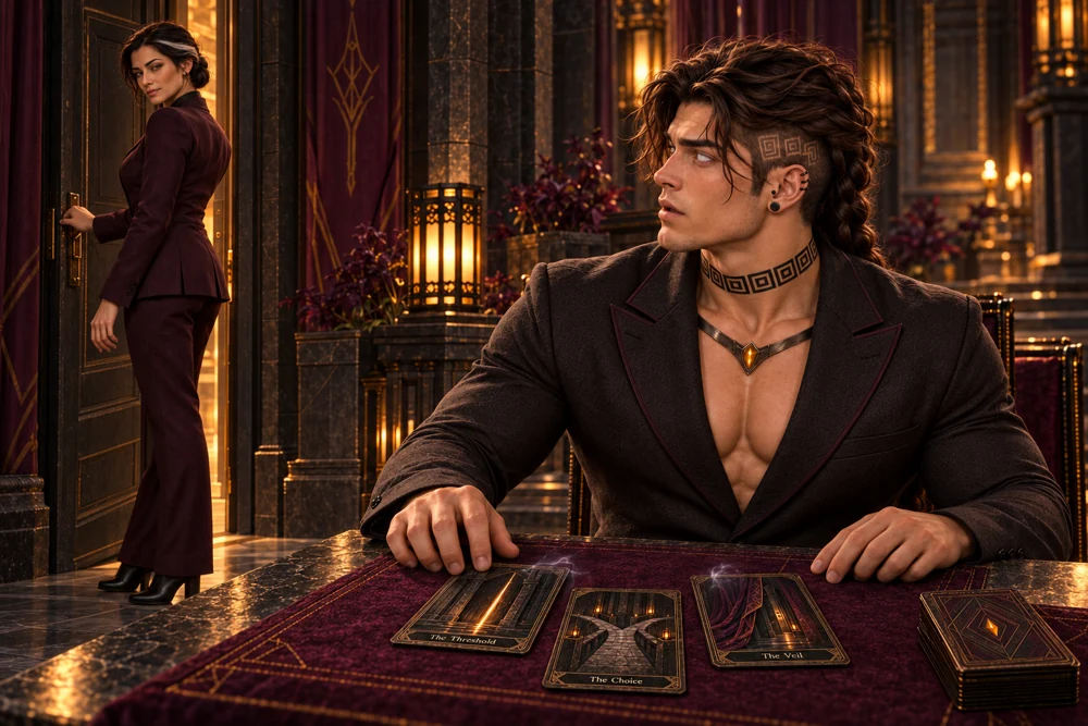 Saevren observes a changed possibility after Ilyrane makes a different choice.