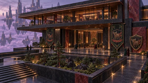Dark mineral, copper and a sheltered garden bring Brannoch’s warmth into the capital.