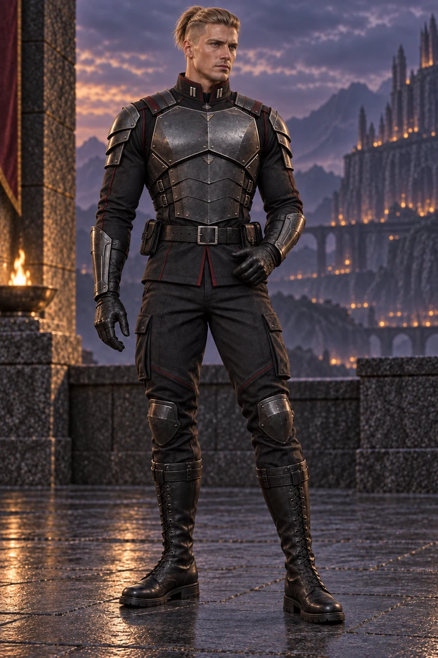 Full-length portrait: Legion Lieutenant.