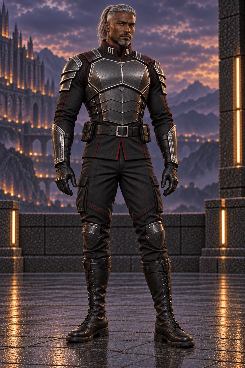 Full-length portrait: Marshal of the Legion.