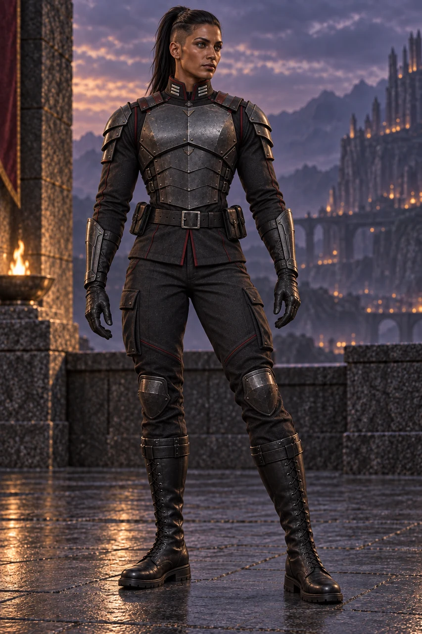 Full-length portrait: Legion Sergeant.